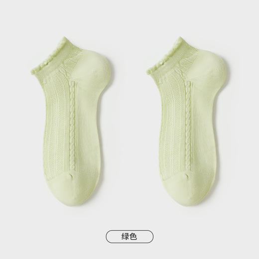 都市丽人休闲系列船袜女精梳棉袜子中厚船袜LC4DD1 商品图4