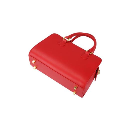 高雅红色真皮手提包20902 商品图2