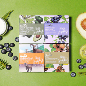 绿色溪谷经典羊奶皂100g