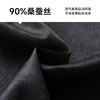 【Q】【90%桑蚕丝】【新款DWP】大依优型大码复古中国风小立领高品质短袖Polo衫加肥加大男士大号弹力透气舒适 商品缩略图3