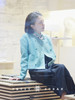 PETIT SCHAN小闪 CLO#183 spring turquoise 春日青 法式箱型肌理感秋冬外套 商品缩略图3