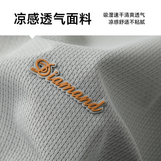 【Q】【冰丝高弹】【新款DG】大依优型大码短袖T恤圆领冰丝加肥加大男士大号弹力透气舒适半袖夏装 商品图3