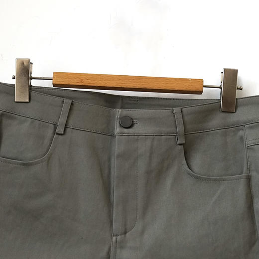 VIVIAN LIU薇薇安刘D2345003秋女装新款斜插兜裤不规则脚口长裤 商品图2