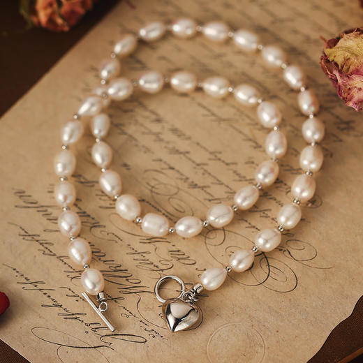 Manreya玛芮雅“时空新旅”淡水珍珠项链法式复古 商品图6