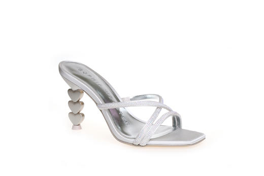 豪麟名鞋SOPHIA WEBSTER女鞋织物凉拖SBR24007L白色 商品图0