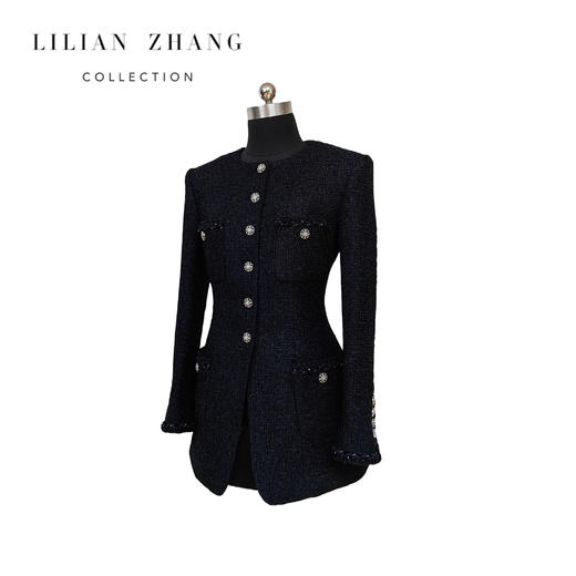 定制都市力量——永恒经典—— 、一衣两穿小香风轻奢上衣外套 2405004 商品图1