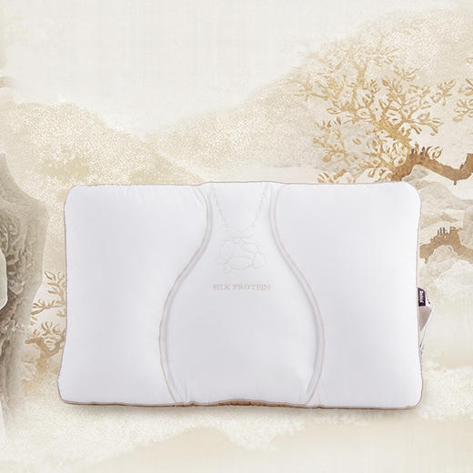 多喜爱 神州丝韵桑蚕丝乳胶复合枕（七彩琦锦）cs 商品图0