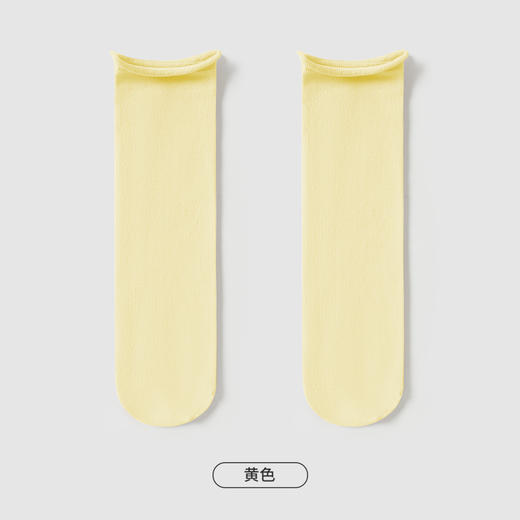 都市丽人时尚系列中筒袜女精梳棉袜子薄款中筒袜LC4EA5 商品图5