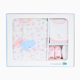 丽婴房-寝具类（秋）G3礼盒4入1_浅粉