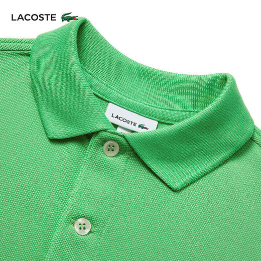 Lacoste法国鳄鱼童装新款简约纯色短袖Polo衫PJ2909-98 商品图4