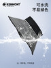 卡蒙法式赫本风条纹空顶防晒太阳帽女夏大头围可折叠便携蛋卷帽KM-6063 商品缩略图2