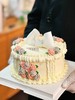 蛋糕定制—蝴蝶结裱花蛋糕 商品缩略图0