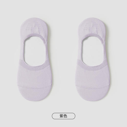 都市丽人简约系列隐形袜女高含棉袜子中厚隐形袜LC4DA2 商品图9