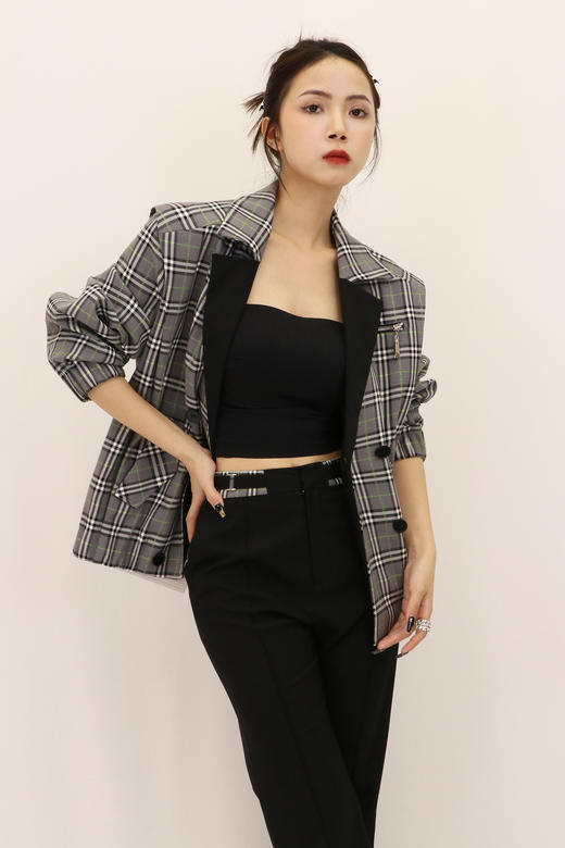 月魄色外套上衣HJ1A23 商品图3