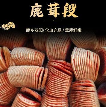 鲜鹿茸段批发东北特产吉林鹿乡100g鲜鹿茸段切片泡酒煲汤鲜鹿茸 商品图0