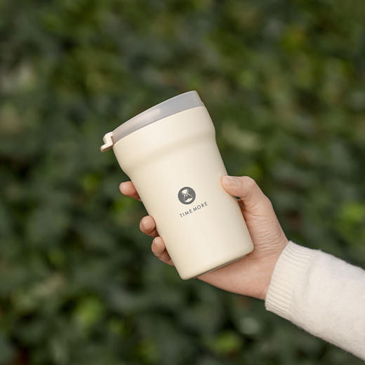 泰摩不锈钢随行杯-奶黄色 商品图9