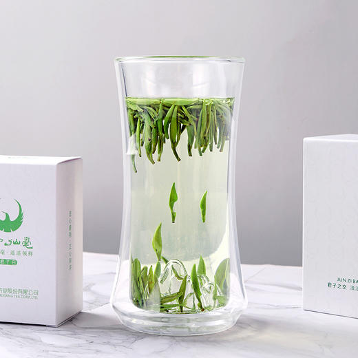 【2025春茶】明前汉中仙毫-君子白 鲜嫩芽头100g 汤色清亮 鲜爽甘甜 商品图5