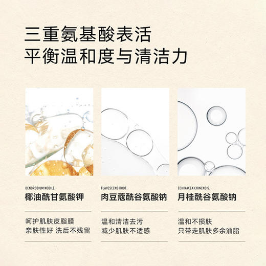 【干净又温和】ENERGY/黛优佳 氨肌新杞洁面乳/平衡洁面慕斯 商品图1