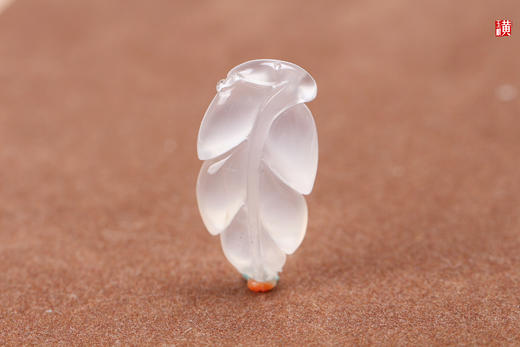 南红冰飘【叶子】吊坠 配精美挂绳 商品图3