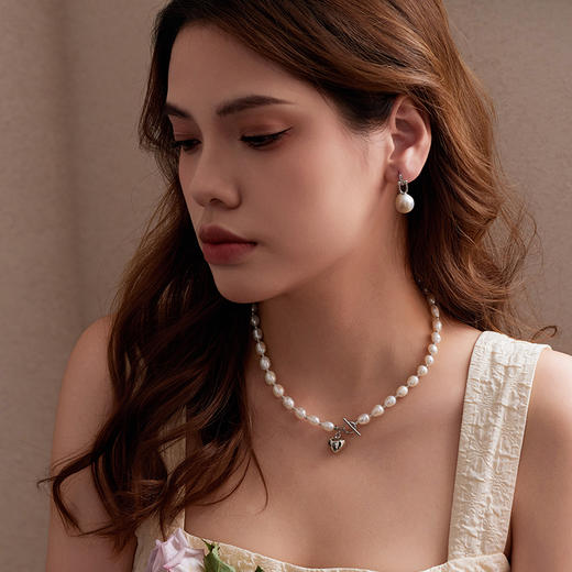 Manreya玛芮雅“时空新旅”淡水珍珠项链法式复古 商品图8