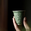 禺沐青云 严少英 竹间山茶杯 龙泉青瓷薄胎厚釉梅子青茶杯青瓷品茗杯名师手作主人杯个人杯 商品缩略图1