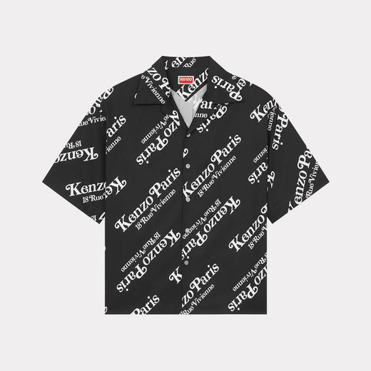 KENZO 高田贤三 男士 by Verdy 印花 短袖衬衫 黑色 FE55 CH111 9P4 99 商品图0