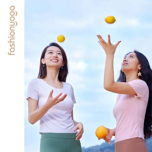 凡圣瑜伽无痕贴合一体杯短袖 FC14301 商品图10