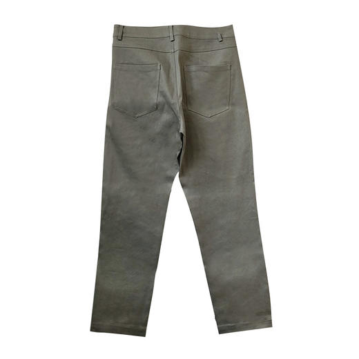 VIVIAN LIU薇薇安刘D2345003秋女装新款斜插兜裤不规则脚口长裤 商品图1