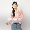 【严选】诗凡黎春经典圆领设计泡泡袖衬衫SF3120541 商品缩略图3