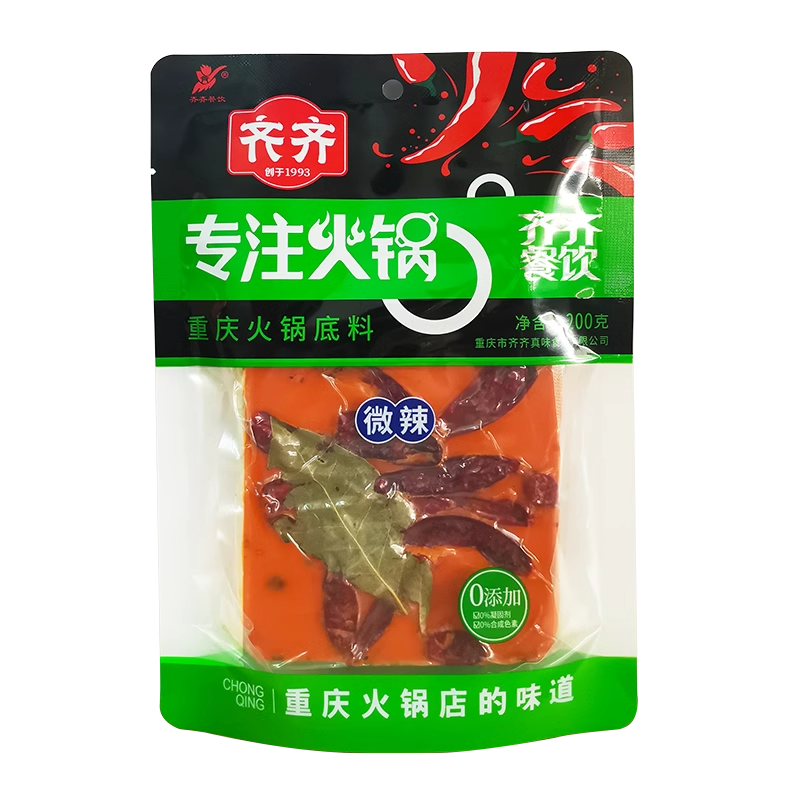 齐齐火锅底料200g