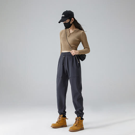 鸟家同款面料 硬核七防情侣冲锋裤 遮肉显瘦 防风防水 透气轻便 商品图7