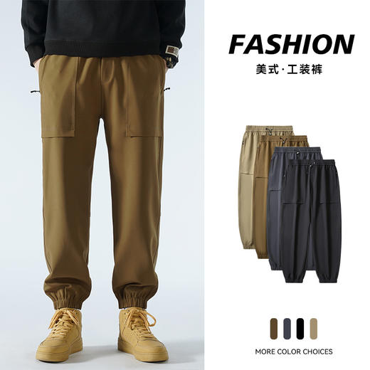 鸟家同款面料 硬核七防情侣冲锋裤 遮肉显瘦 防风防水 透气轻便 商品图3