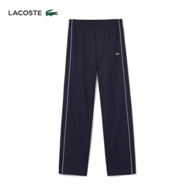 【海南专供价】Lacoste法国鳄鱼女装新款时尚百搭长裤XF0765-10