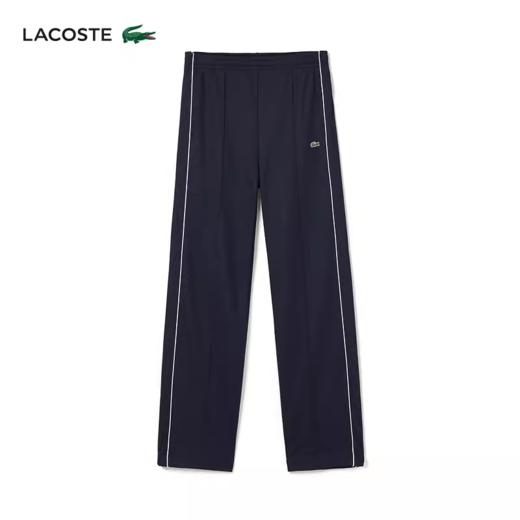 【海南专供价】Lacoste法国鳄鱼女装新款时尚百搭长裤XF0765-10 商品图0