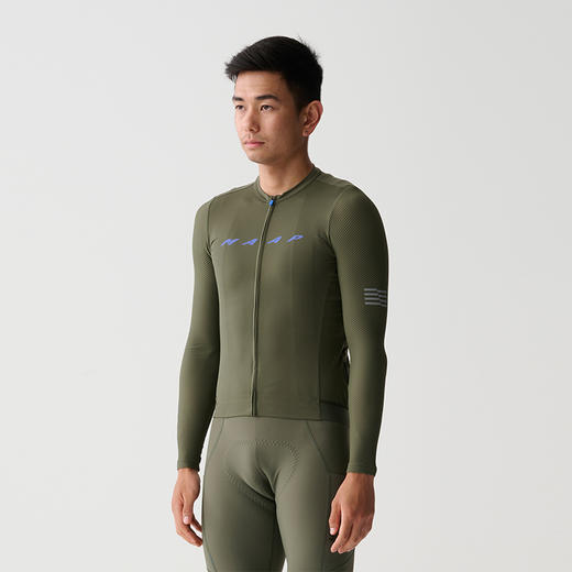 MAAP 男士 Evade Pro Base LS Jersey 长袖骑行服 泥褐色 商品图0