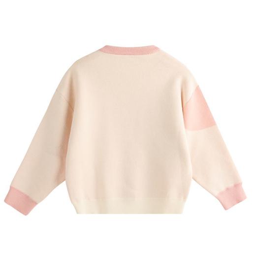 丽婴房-童衣类（秋）G3圆领毛衣1_浅粉 商品图1