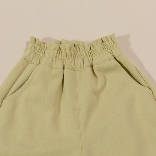 贝贝怡女童裤子2024春秋新款束脚长裤花边脚口多色百搭休闲裤学生裤 商品图7