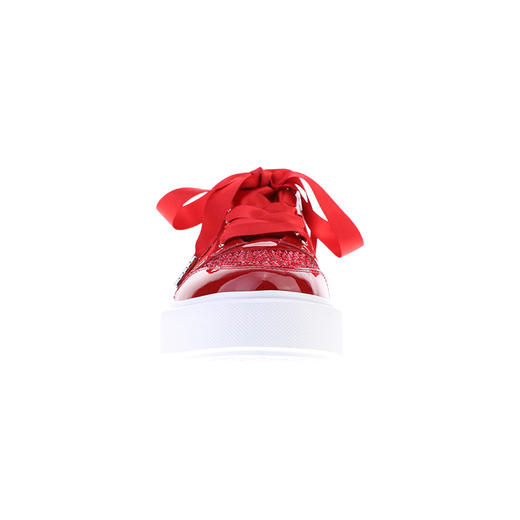 sheme游龙系列进口漆皮龙纹刺绣点缀时尚奢华女士运动鞋可定制 商品图2