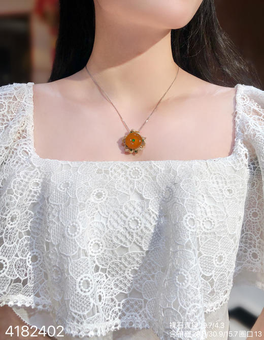 4182402，平安扣戒指吊坠。具体价格微信咨询 商品图7