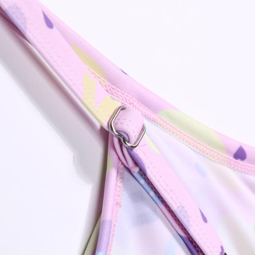 都市丽人眯雅佳一体式泳衣女童连体泳衣女童半光涤泳布泳衣连体泳衣JS41A4 商品图6