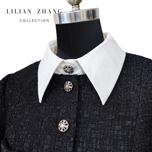 定制都市力量——永恒经典—— 、一衣两穿小香风轻奢上衣外套 2405004 商品图2