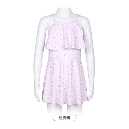 都市丽人眯雅佳一体式泳衣女童连体泳衣女童半光涤泳布泳衣连体泳衣JS41A4 商品图10