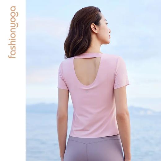 凡圣瑜伽无痕贴合一体杯短袖 FC14301 商品图7