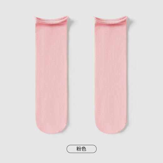 都市丽人时尚系列中筒袜女精梳棉袜子薄款中筒袜LC4EA5 商品图3