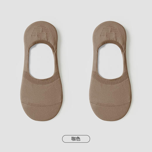 都市丽人简约系列隐形袜女高含棉袜子中厚隐形袜LC4DA2 商品图6