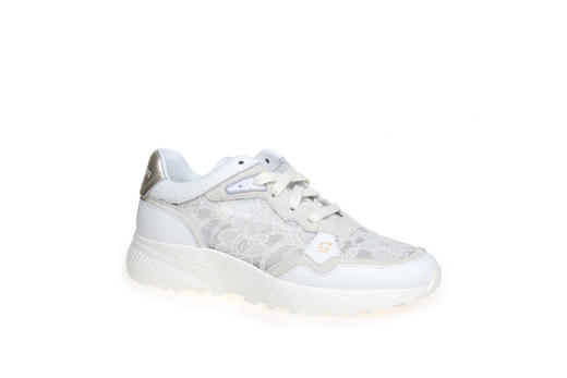 豪麟名鞋奥莱STOKTON女鞋时尚休闲鞋织物+牛皮革ST001X白色  原价3660元 商品图0