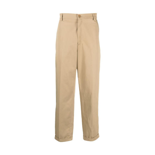 KENZO 高田贤三 男士徽标贴花休闲运动裤 卡其色 FD65 PA205 9CA 13 商品图0