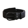 万宝龙 男士马蹄形针扣黑色腰带  MB129431-F 商品缩略图0