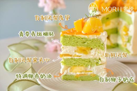 【凤梨椰香】斑斓凤梨椰椰蛋糕（提前1天预定） 商品图1