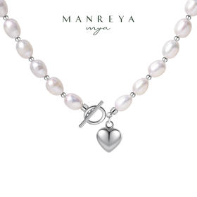 Manreya玛芮雅“时空新旅”淡水珍珠项链法式复古
